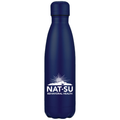 NAT-SU BEHAVIORAL HEALTH 17 oz. Double Wall Stainless Steel Bottle - Navy