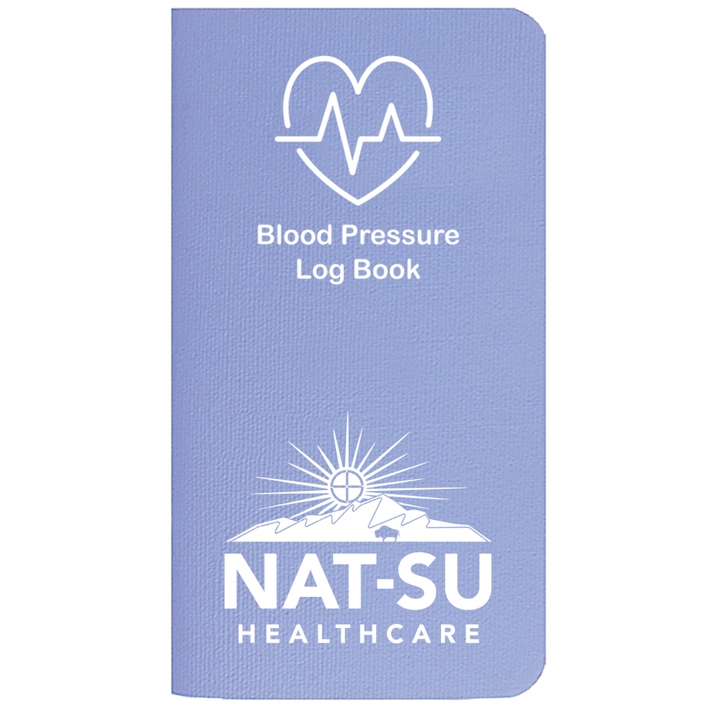 NAT-SU Blood Pressure Log Book - Blue Sky