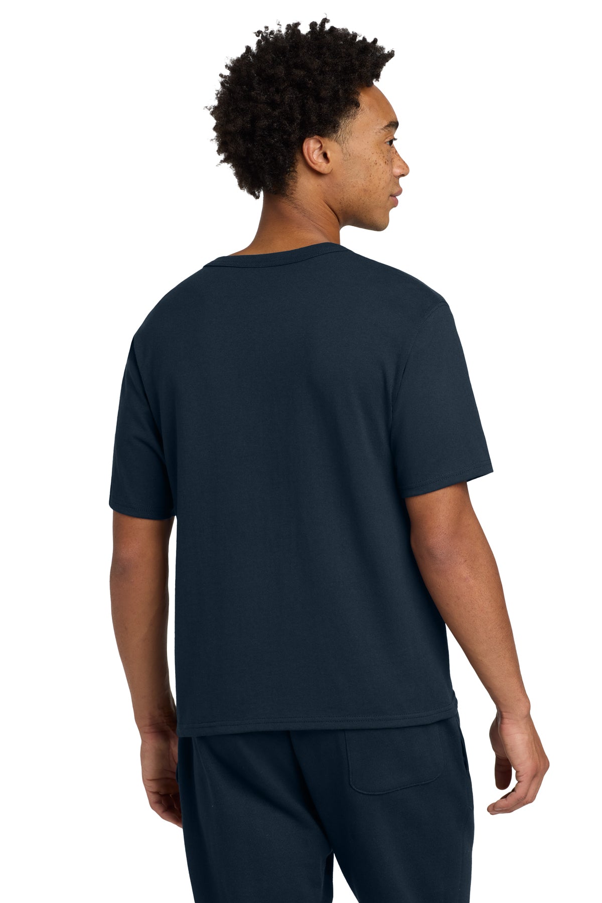 NAT-SU Champion® Heritage 7-Oz. Jersey Tee - Navy