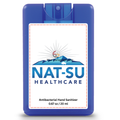 NAT-SU Credit Card Style Antibacterial Hand Sanitizer Spray - Blue