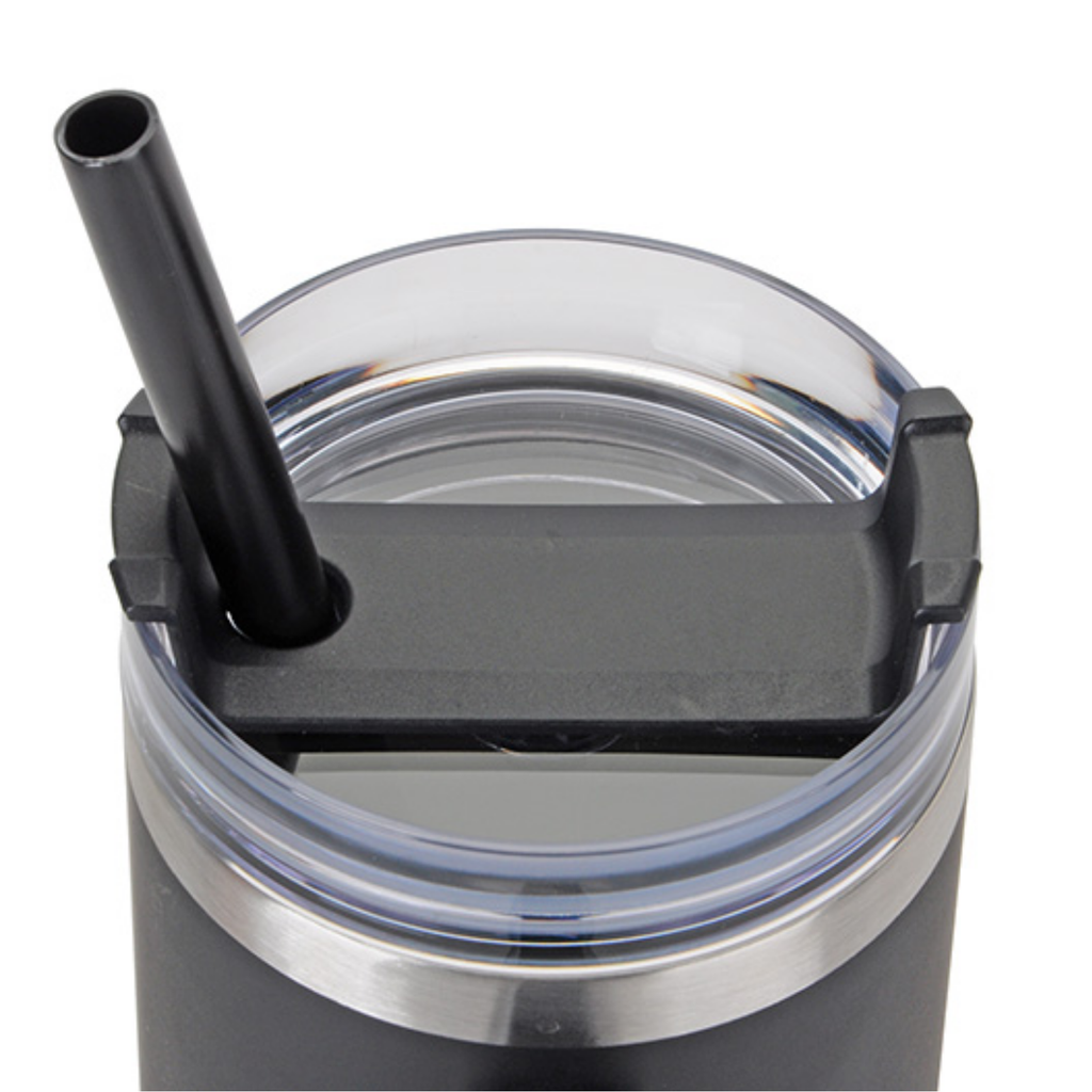 NAT-SU BEHAVIORAL HEALTH Maxim 40 oz Vacuum Insulated Stainless Steel Mug - Cool Grey