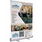 NAT-SU BEHAVIORAL HEALTH 24" X 36" Retractable Banner Stand - Warrior Spirit
