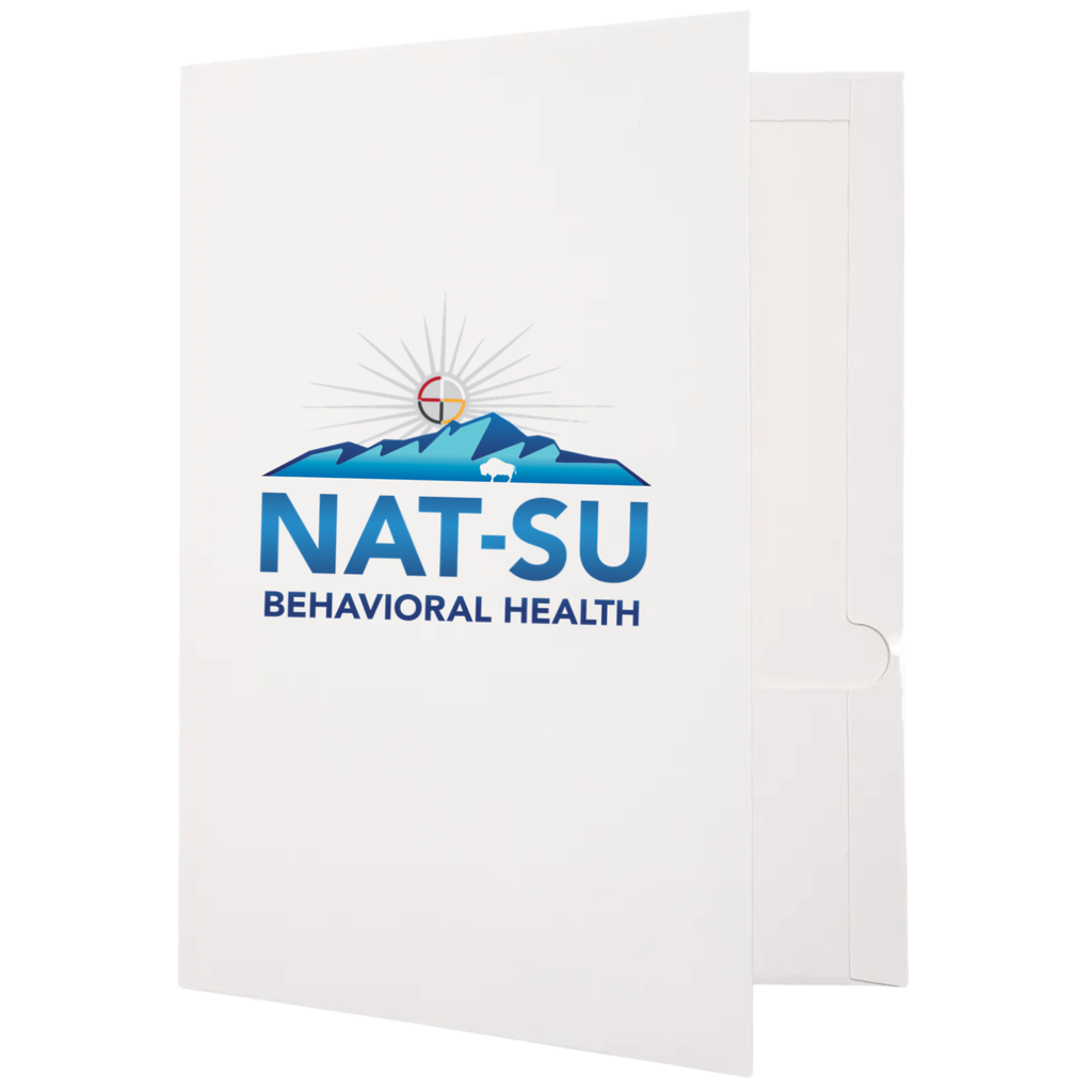 NAT-SU BEHAVIORAL HEALTH 24 Hour Folder - White