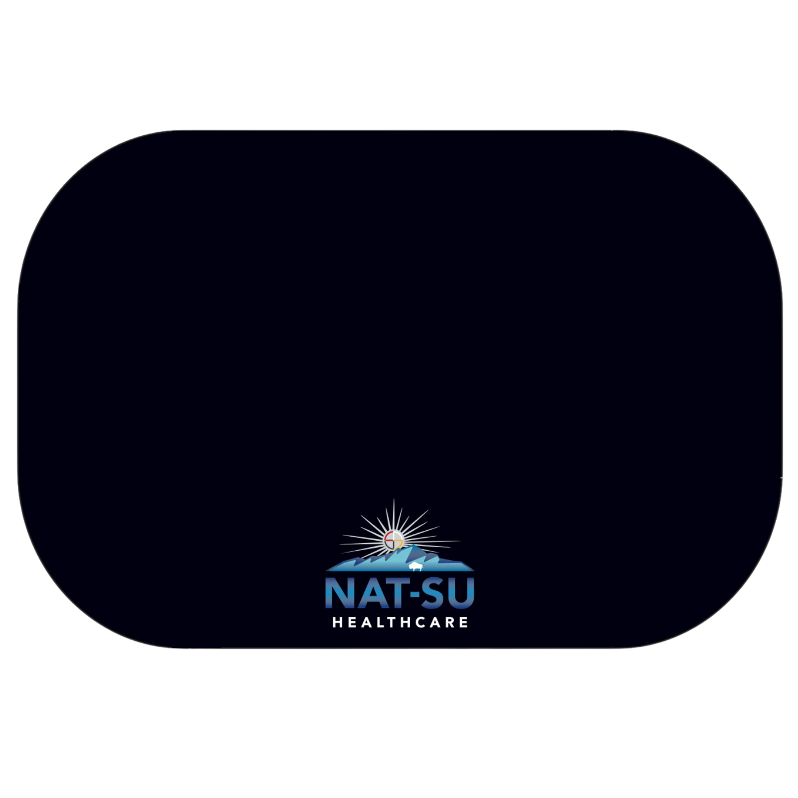 NAT-SU 6' Non-Fitted Economy Table Cover - Black