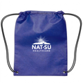 NAT-SU Small Non-Woven Drawstring Backpack - Royal Blue