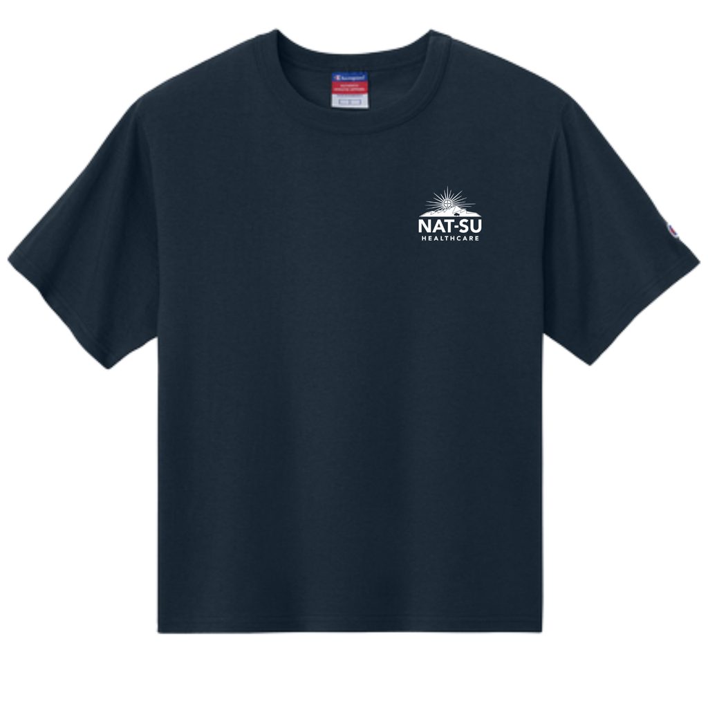 NAT-SU Champion® Heritage 7-Oz. Jersey Tee - Navy